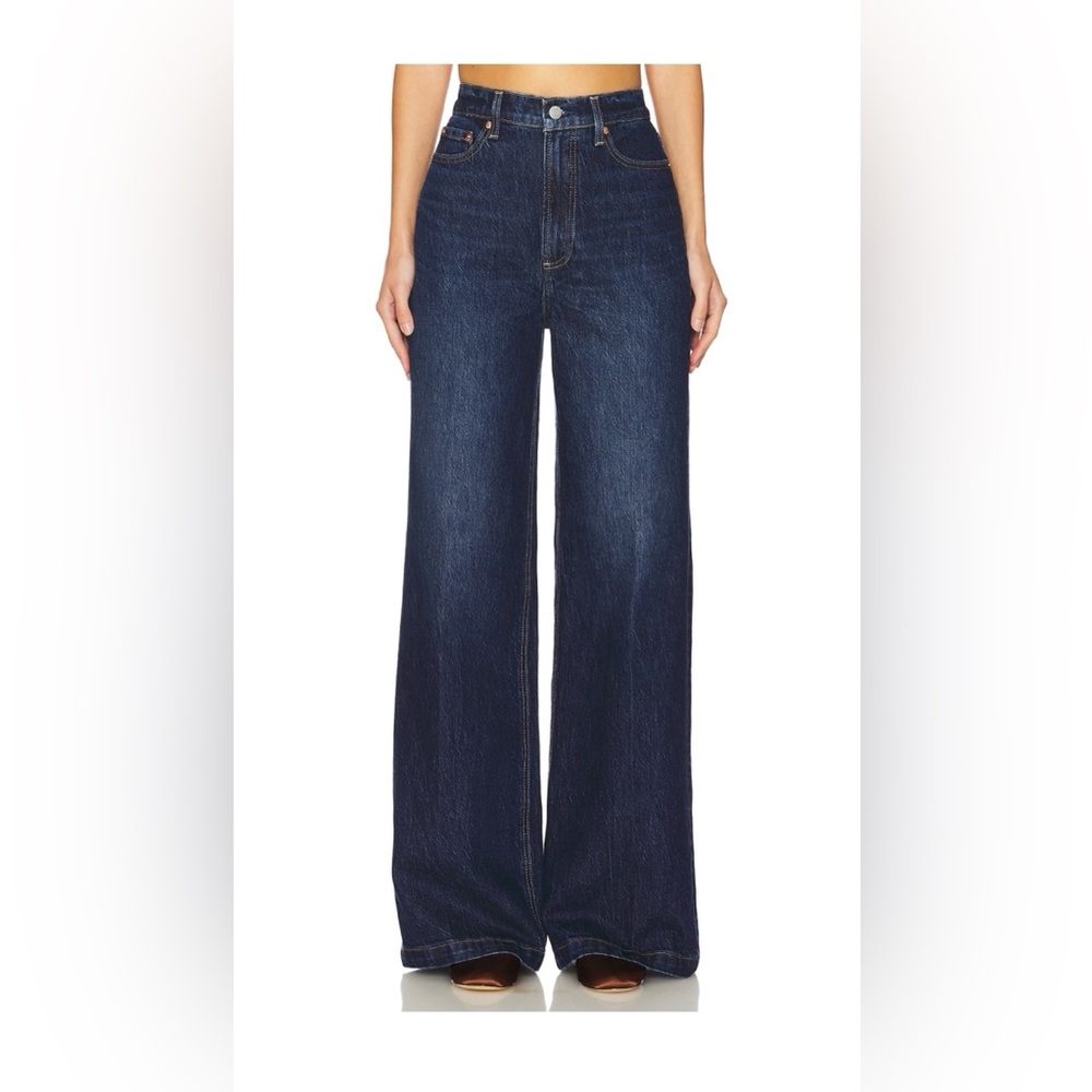 PISTOLA LANA HIGH RISE WIDE LEG IN ELEVATION